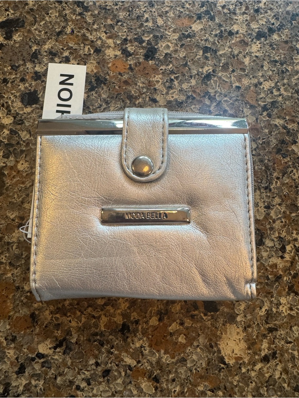 Moda Bella Silver Women's Compact Wallet